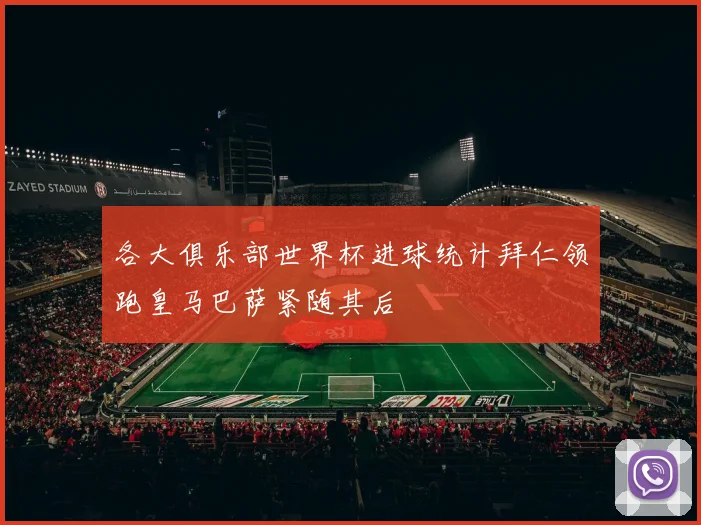 各大俱乐部世界杯进球统计拜仁领跑皇马巴萨紧随其后
